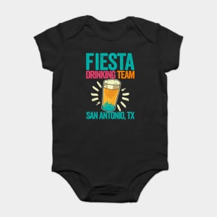 Fiesta Drinking Team San Antonio TX Baby Bodysuit